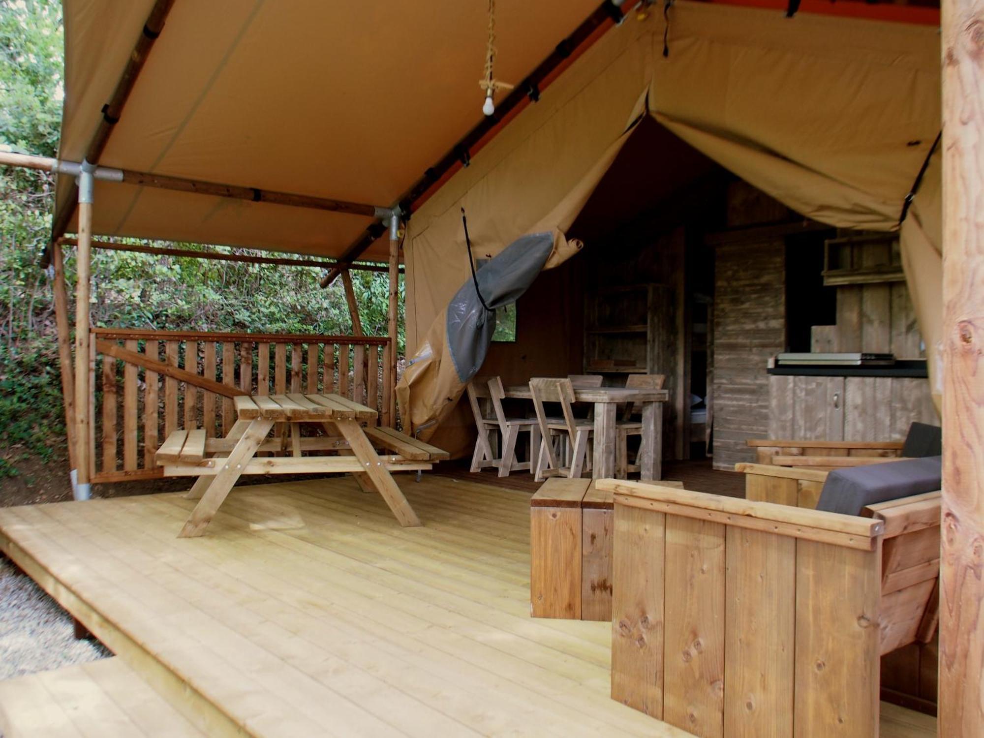 Camping Mas Du Sartre Saint Alban Auriolles Luaran gambar